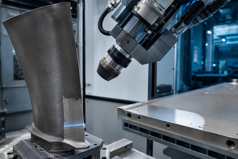 Aero-Engine Blade & Airframe Component Laser Cleaning System