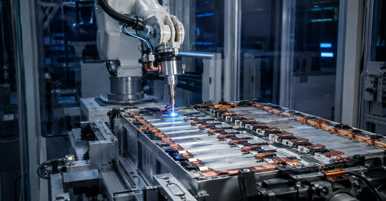 New Energy Vehicle Battery Pack Laser Welding Workstation